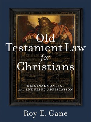 cover image of Old Testament Law for Christians